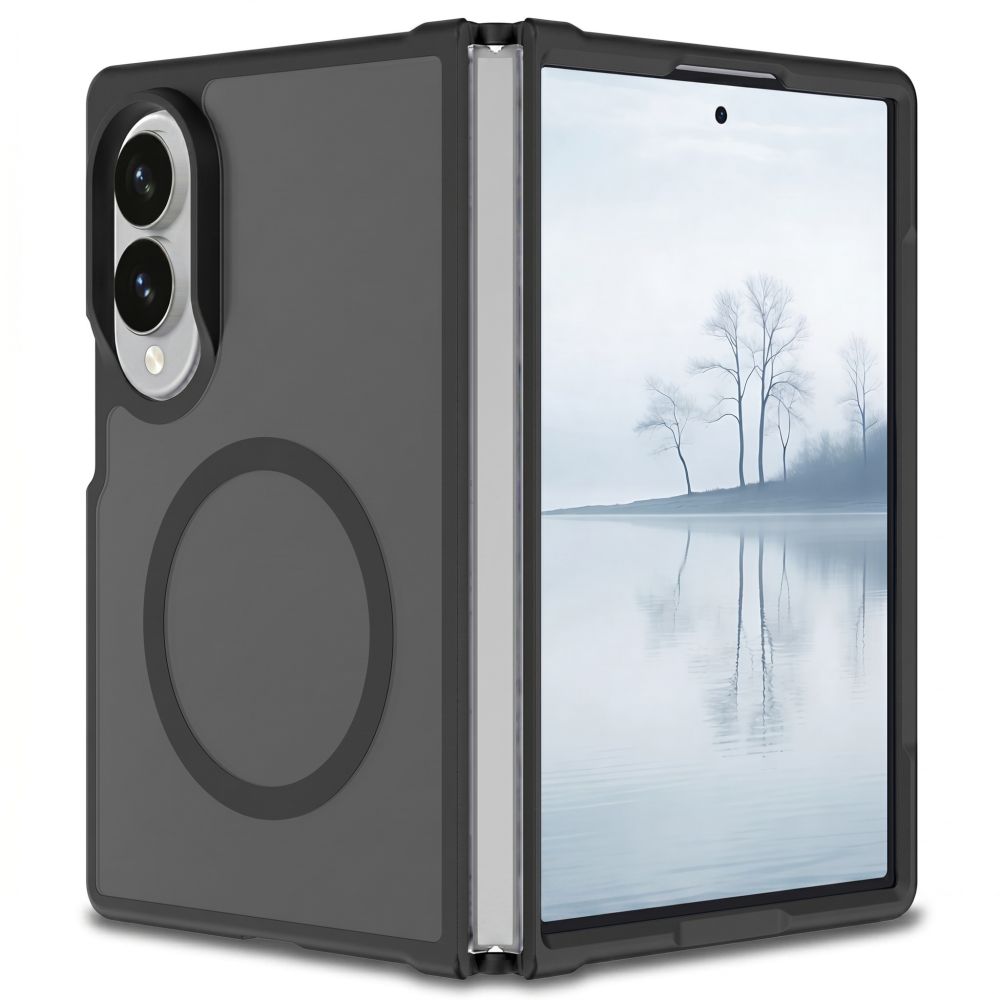 Tech-Protect Samsung Galaxy Z Fold 8 Kuori MagMat MagSafe Musta