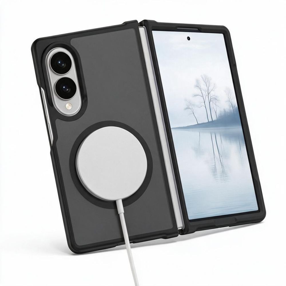 Tech-Protect Samsung Galaxy Z Fold 8 Kuori MagMat MagSafe Musta