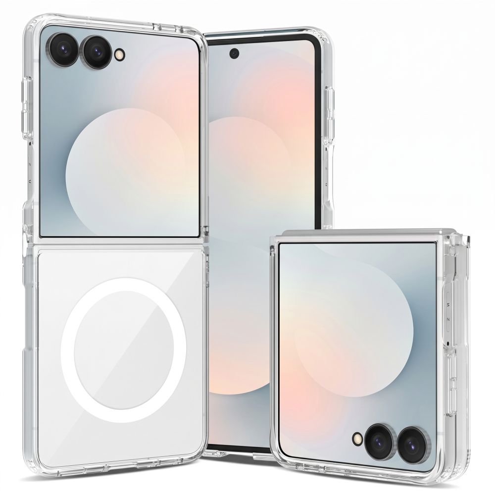 Tech-Protect Samsung Galaxy Z Flip 8 Kuori FlexAir Hybrid MagSafe Kirkas