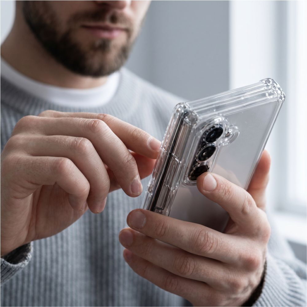 Tech-Protect Samsung Galaxy Z Fold 8 Ultra Kuori FlexAir Hybrid Kirkas