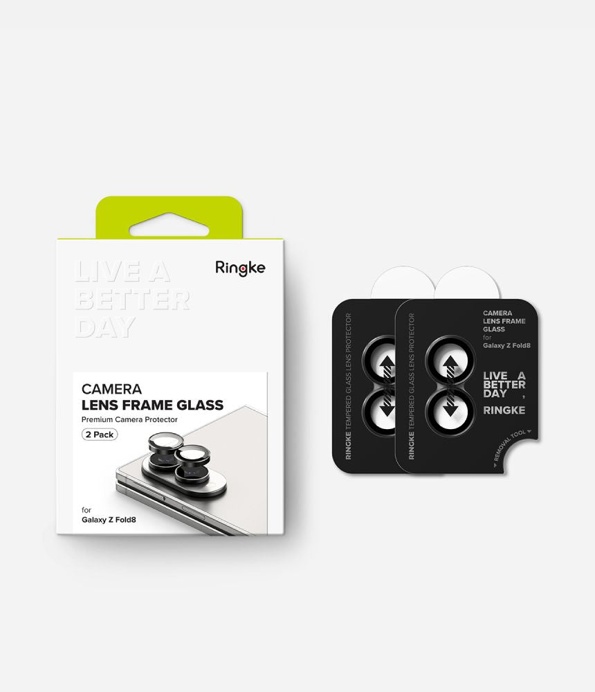 Ringke Samsung Galaxy Z Fold 8 Kameran linssinsuojus Camera Lens Frame 2-pack