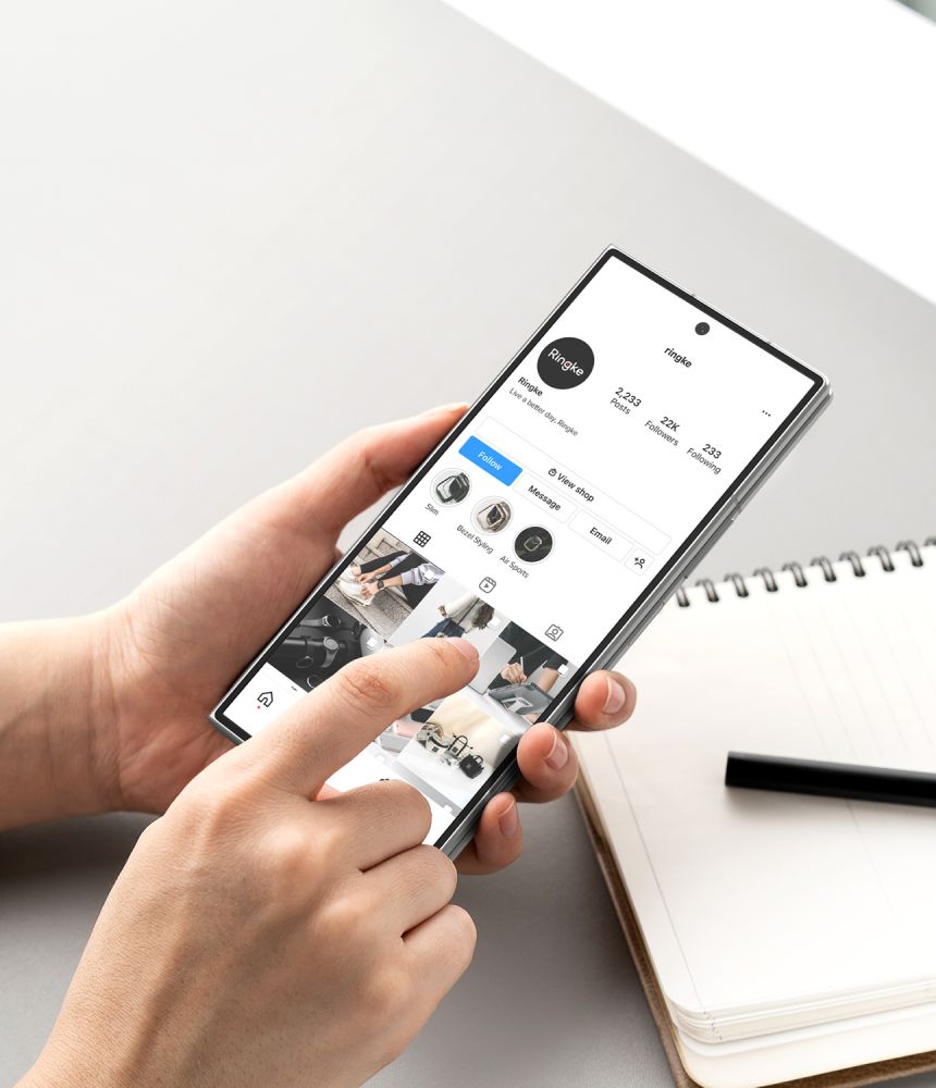 Ringke Samsung Galaxy Z Fold 8 Ultra Näytönsuoja Easy Slide 2-pack