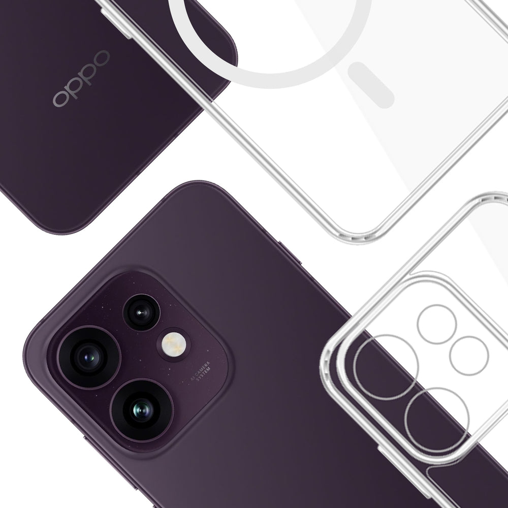 3mk Oppo Reno16 F Kuori Armor MagCase Kirkas