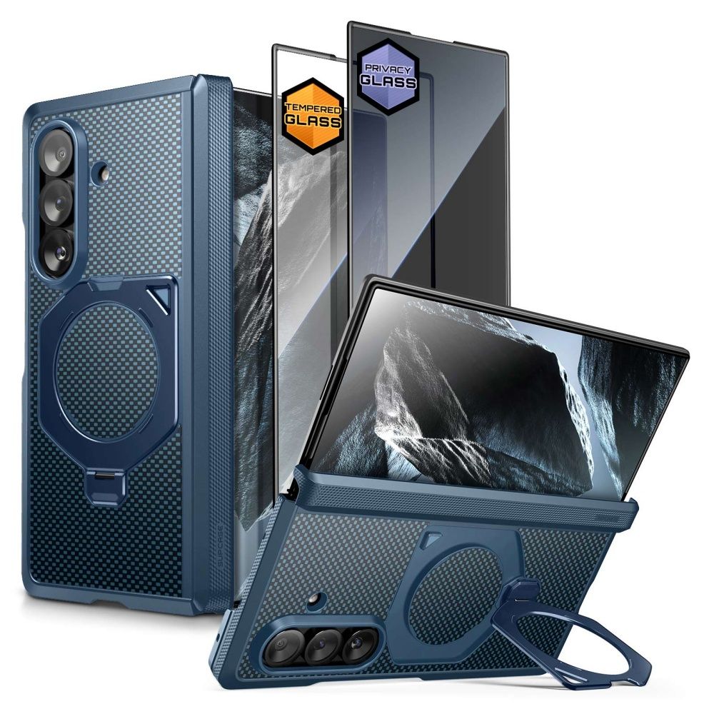 Supcase Samsung Galaxy Z Fold 8 Ultra Kuori Aero MagSafe Sininen