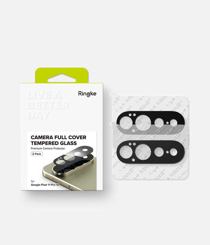 Ringke Google Pixel 11 Pro XL Kameran linssinsuojus Full Cover 2-pack