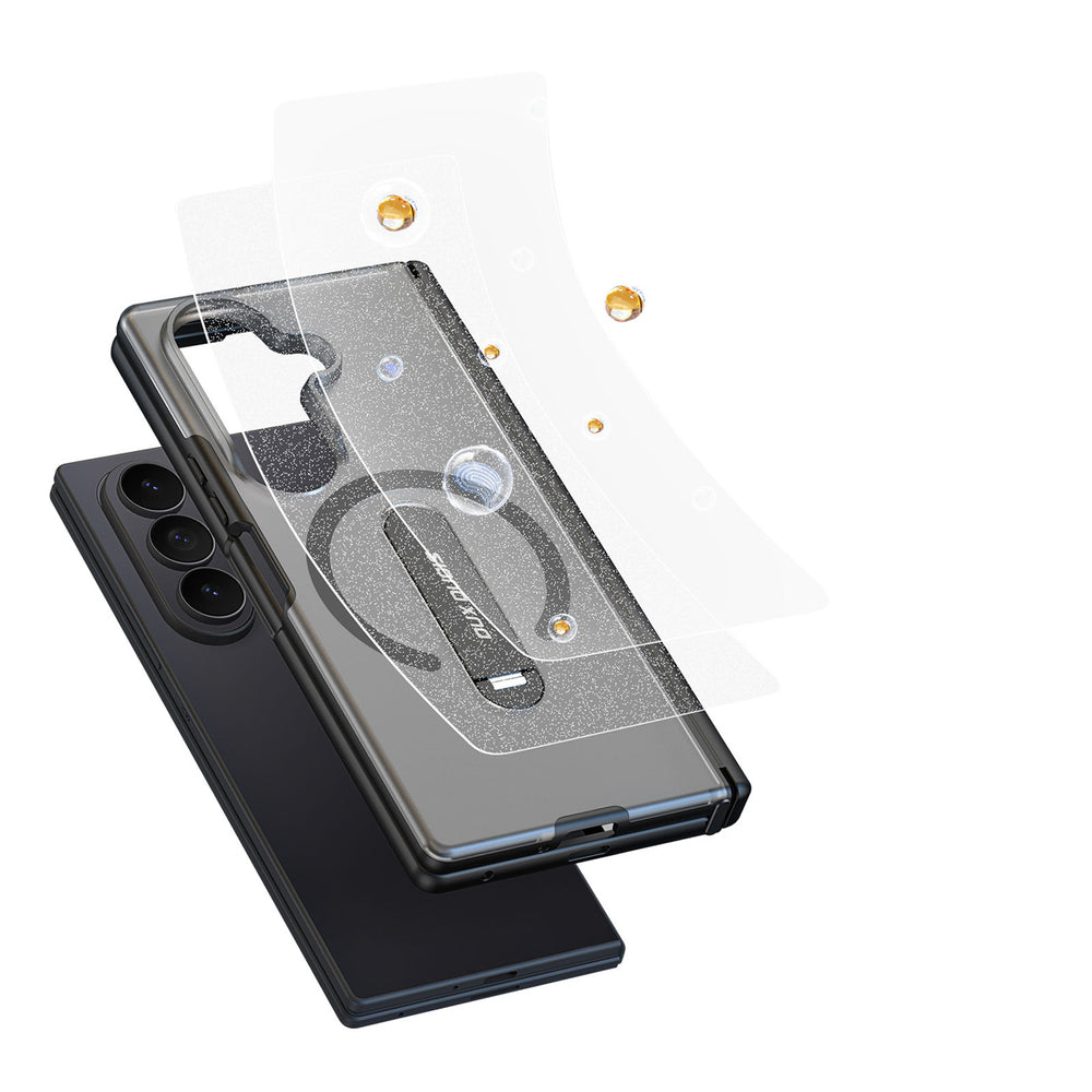 Dux Ducis Samsung Galaxy Z Fold 7/Galaxy Z Fold 8 Ultra Kuori Kind Series MagSafe Musta