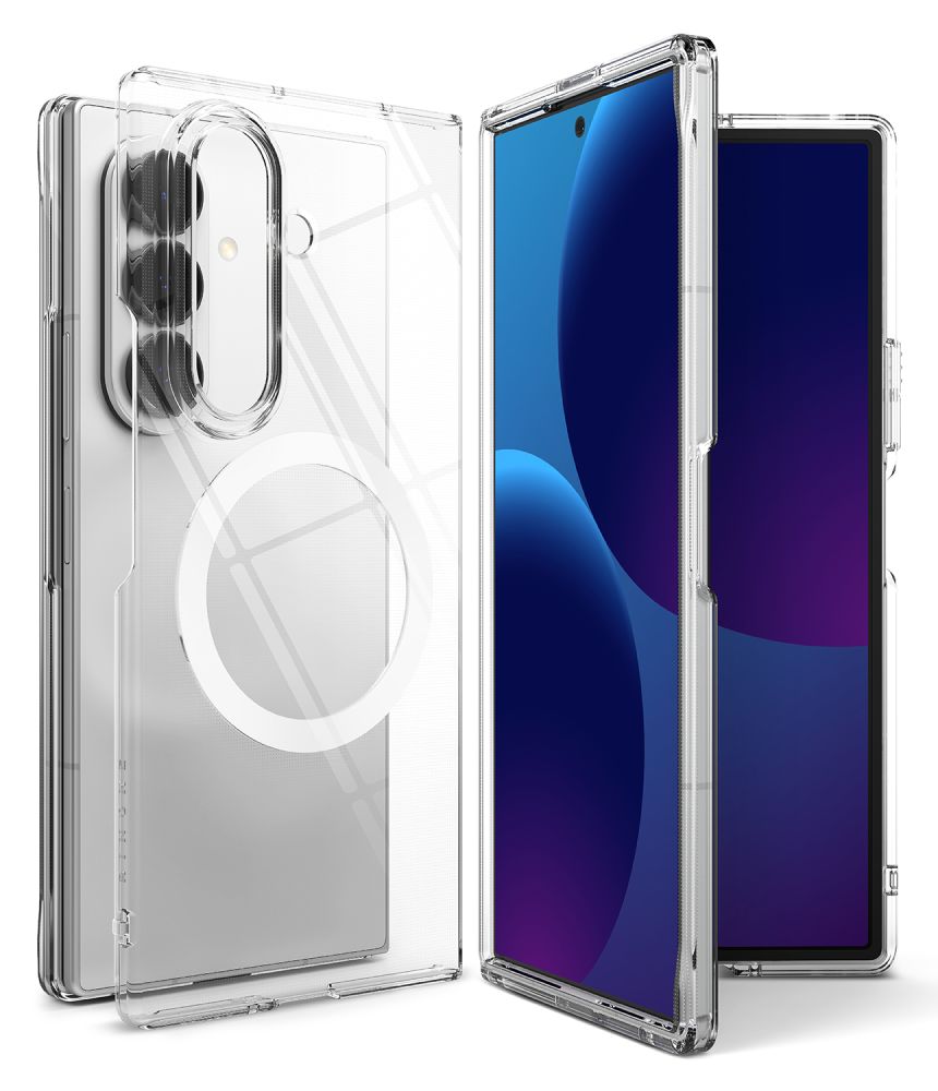 Ringke Samsung Galaxy Z Fold 8 Kuori Slim Magnetic Kirkas