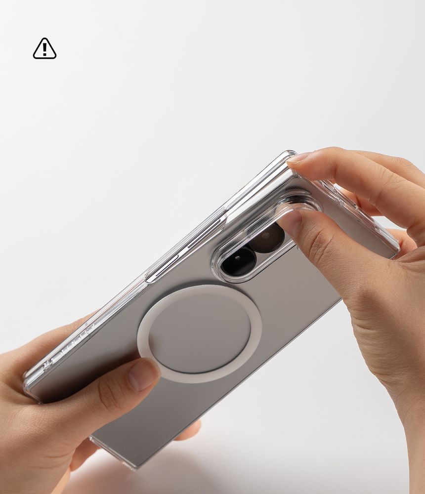 Ringke Samsung Galaxy Z Fold 8 Kuori Slim Magnetic Kirkas