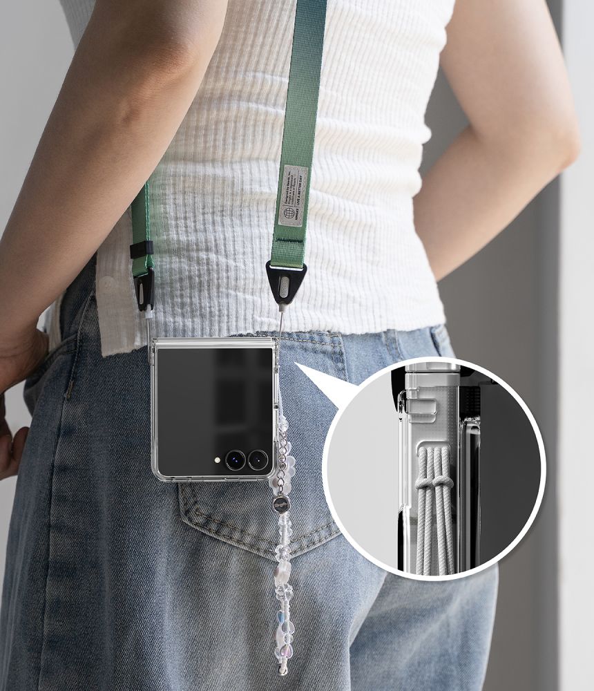 Ringke Samsung Galaxy Z Flip 8 Kuori Fusion Kirkas