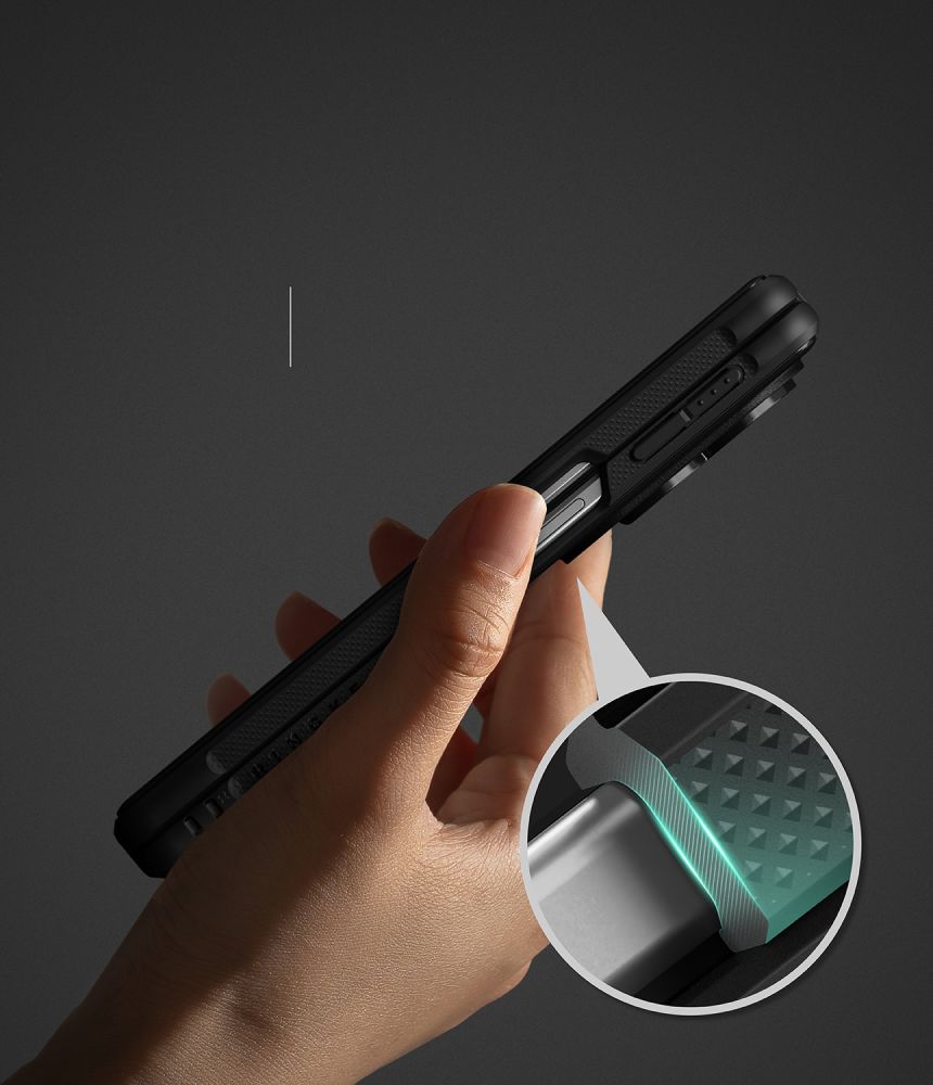 Ringke Samsung Galaxy Z Fold 8 Kuori Onyx MagSafe Musta