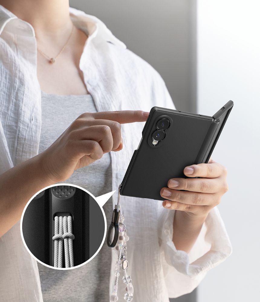 Ringke Samsung Galaxy Z Fold 8 Kuori Onyx MagSafe Musta