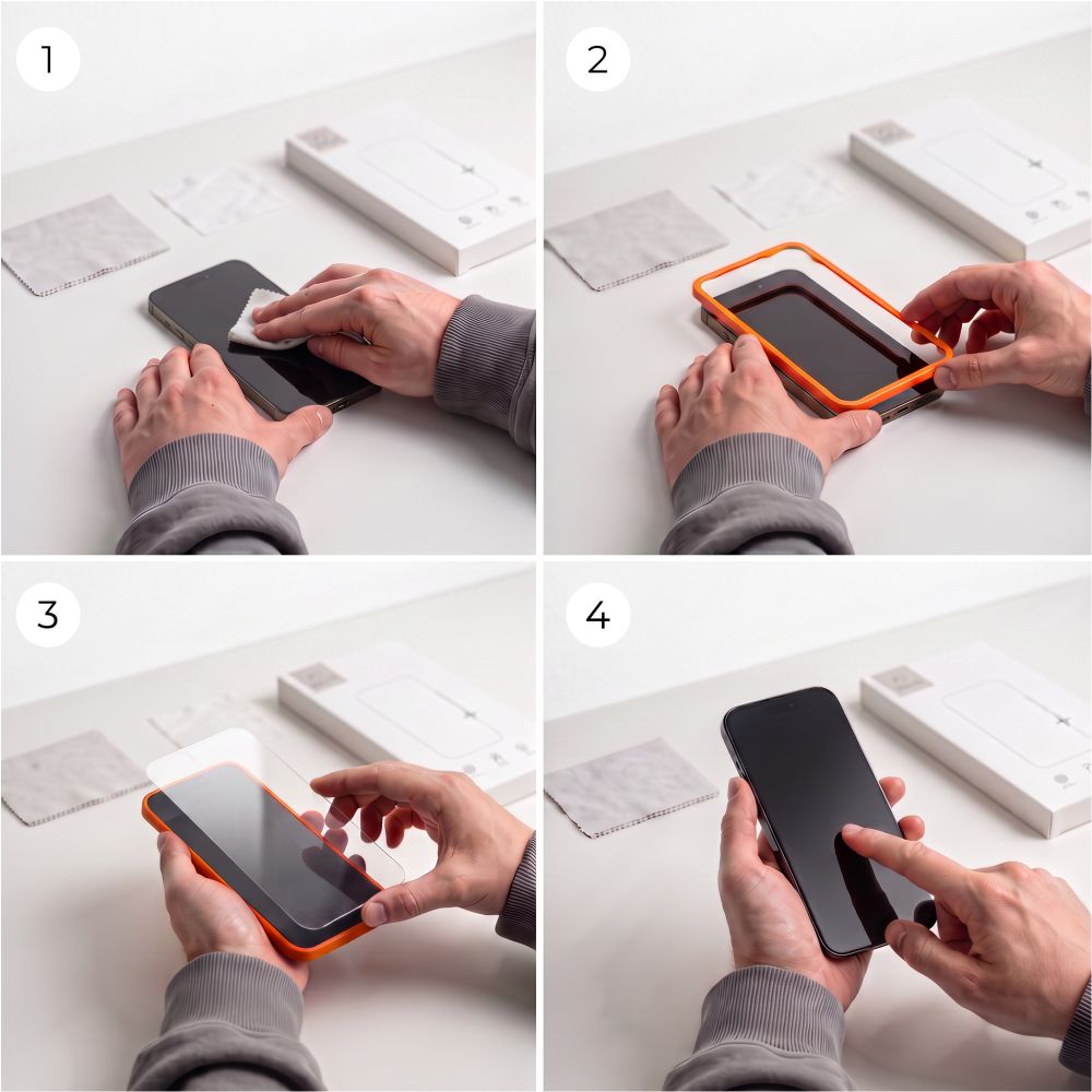 Tech-Protect iPhone 18 Pro Max Näytönsuoja & Kameran linssinsuojus Easy Set+ 2-pack