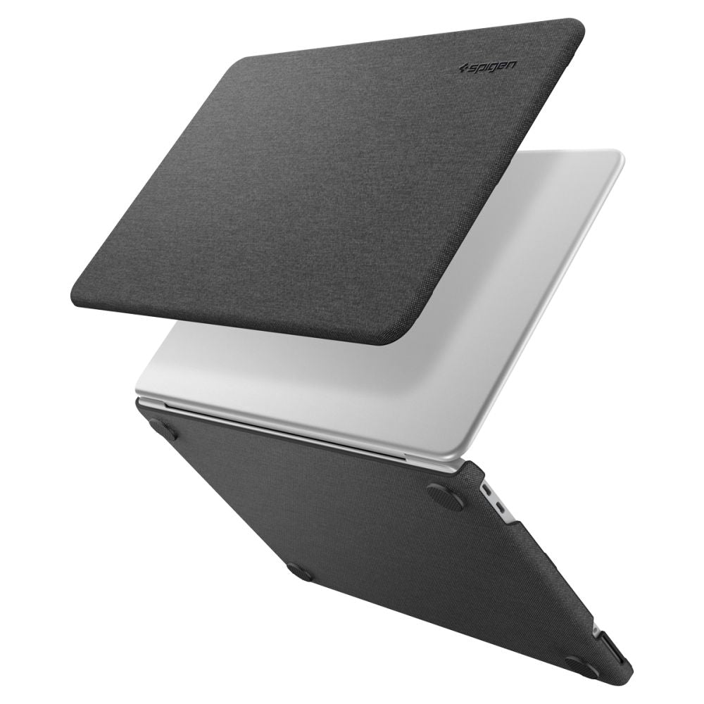 Spigen MacBook Neo 13 Kuori Urban Fit Musta