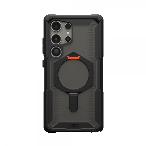 Urban Armor Gear (UAG) Samsung Galaxy S24 Ultra -suojakuori Plasma XTE MagSafe musta/oranssi