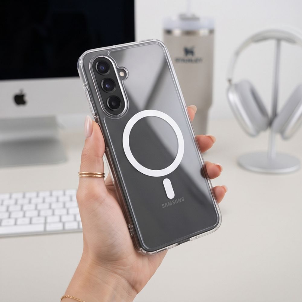 Tech-Protect Samsung Galaxy A17/A18 Kuori FlexAir Hybrid MagSafe Kirkas