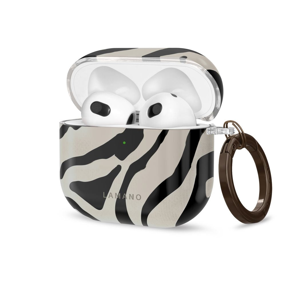 Tech-Protect AirPods 4/5 Kuori Lamano Zebra