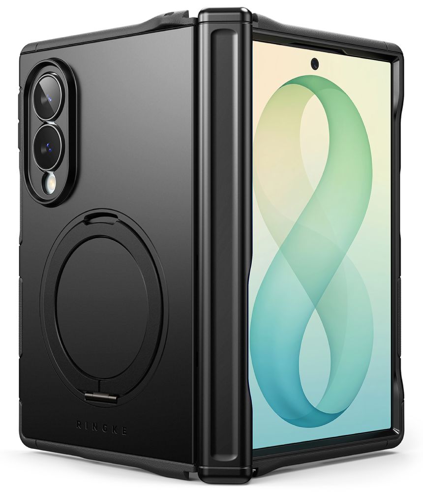 Ringke Samsung Galaxy Z Fold 8 Kuori Alles MagSafe Musta