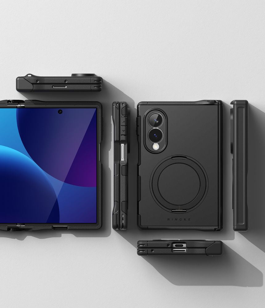 Ringke Samsung Galaxy Z Fold 8 Kuori Alles MagSafe Musta