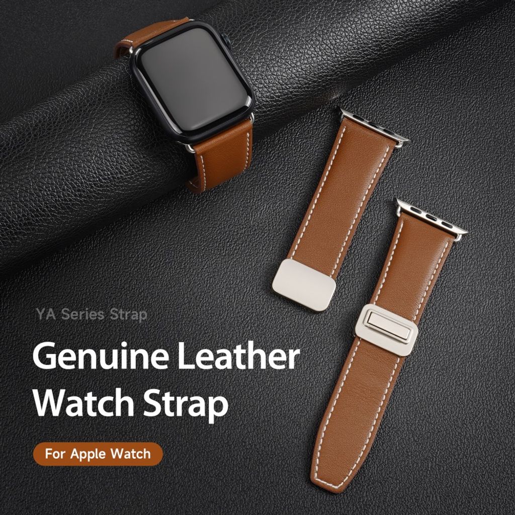 Dux Ducis Apple Watch 38/40/41/42mm Ranneke YA Series Ruskea