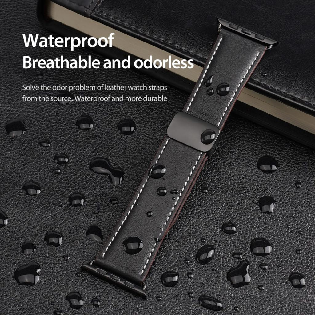 Dux Ducis Apple Watch 38/40/41/42mm Ranneke YA Series Musta