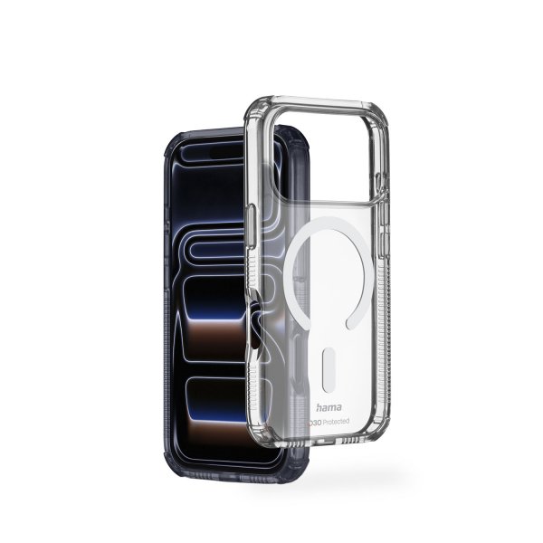 Hama iPhone 17 Pro Max Extreme Protect MagSafe Läpinäkyvä Kuori