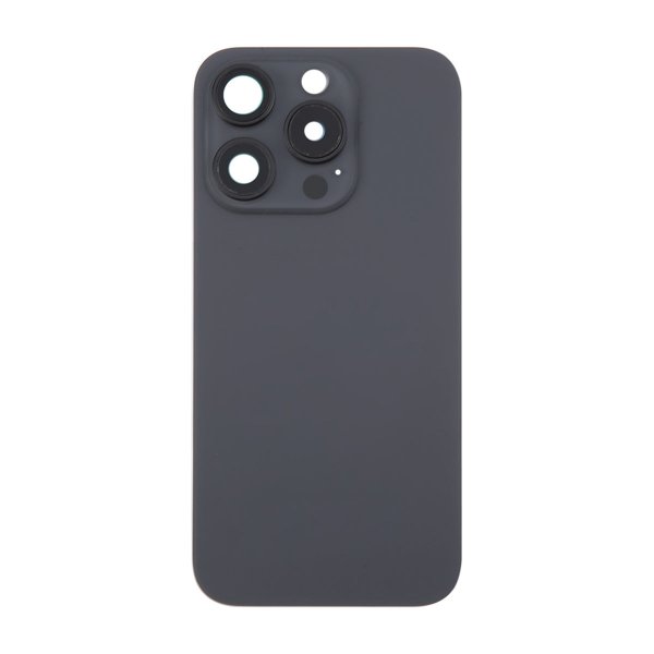 iPhone 16 Pro Max Takalasi magneetilla ja kameralinssillä – musta titaani