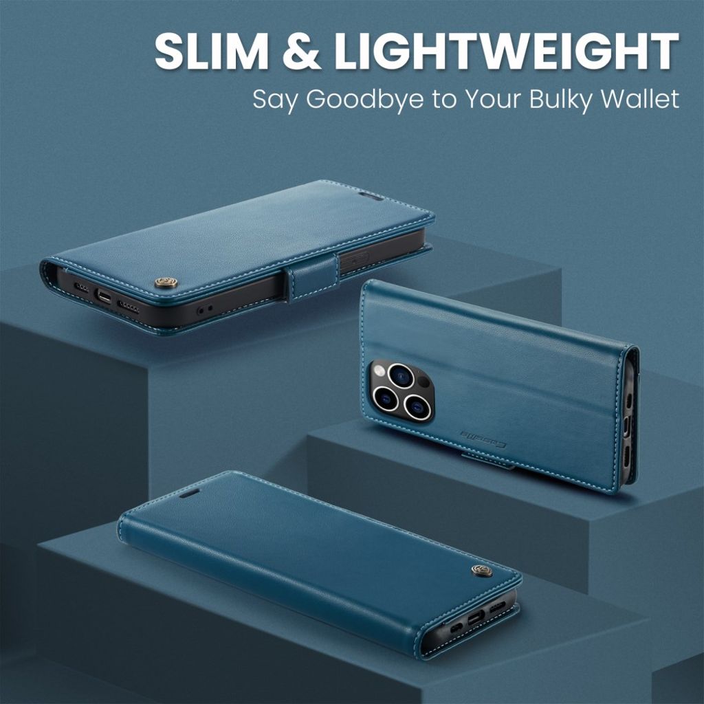 CaseMe iPhone 13 Pro Kotelo 023 Series Sininen