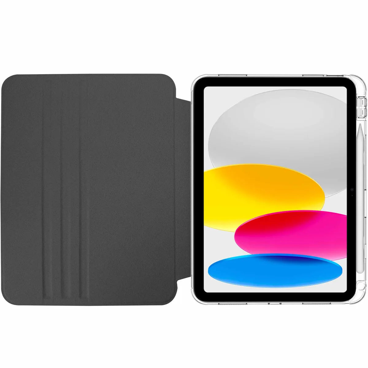 X2O iPad 10.9 (gen 10)/iPad 11 (A16) Kotelo 2in1 Mag Folio 360 Musta