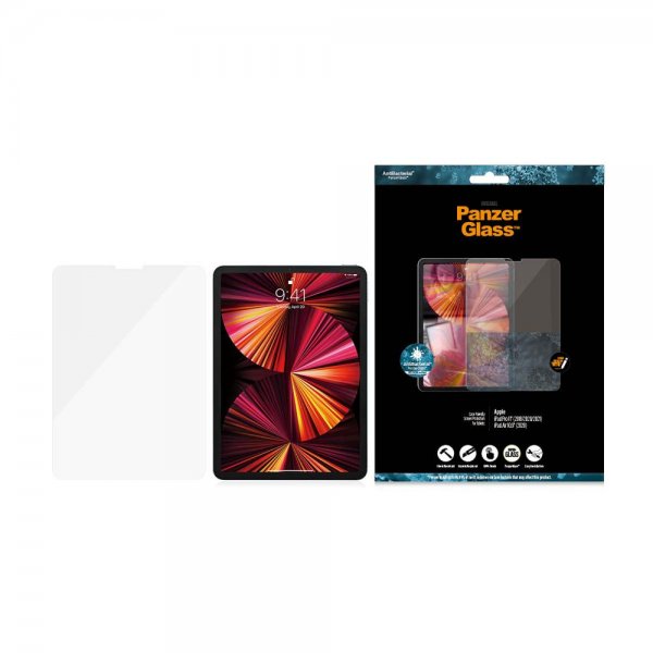 PanzerGlass iPad Air 10.9 (4./5. sukupolvi)/iPad Pro 11 (1./2./3./4. sukupolvi) Näytönsuoja reunasta reunaan