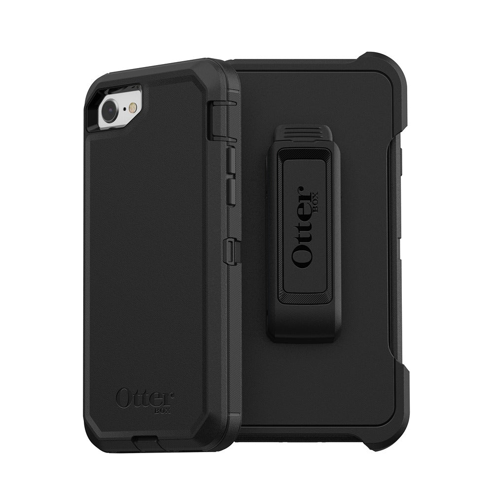 Otterbox iPhone 7/8/SE Defender -suojakuori, musta