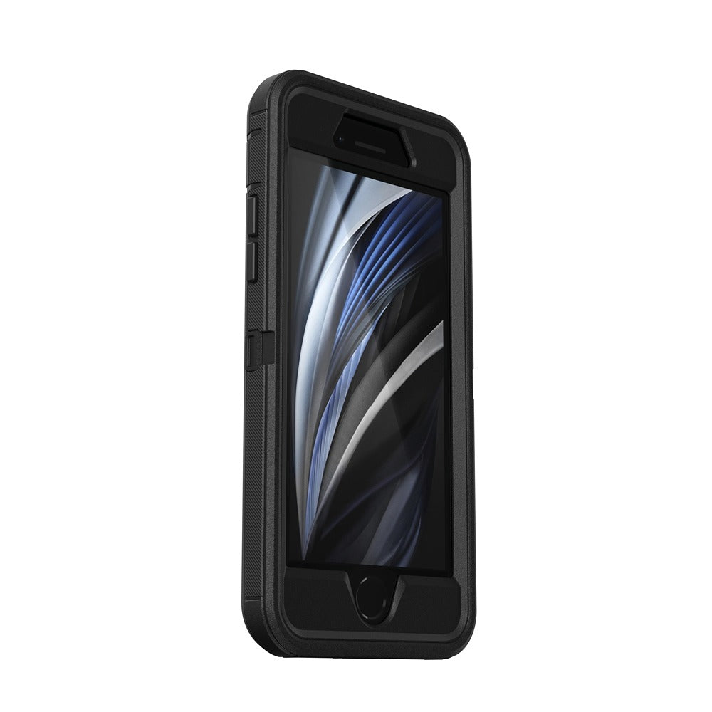 Otterbox iPhone 7/8/SE Defender -suojakuori, musta