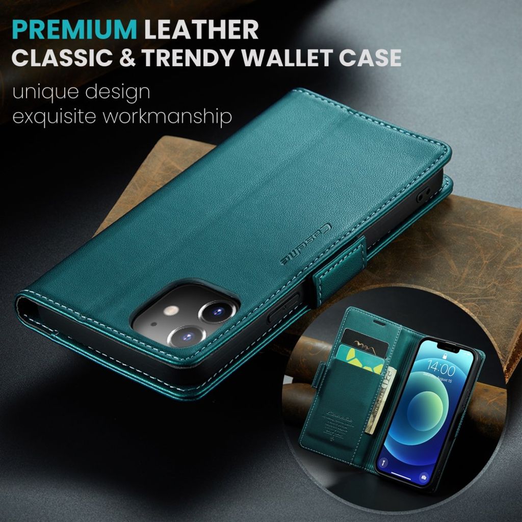 CaseMe iPhone 12 Mini Kotelo 023 Series Vihreä