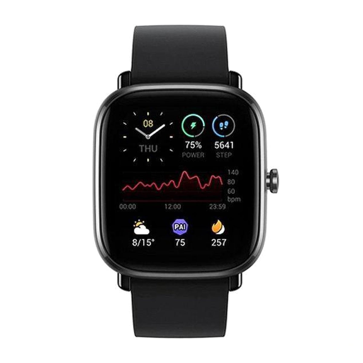 Käytetty Amazfit GTS 2 Musta – Erittäin hyväkuntoinen
