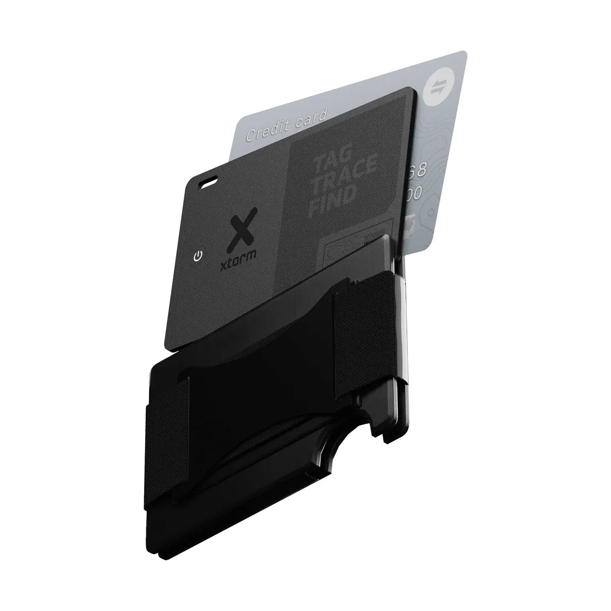 Xtorm Smart Tracker WalletTag iOS & Android Musta