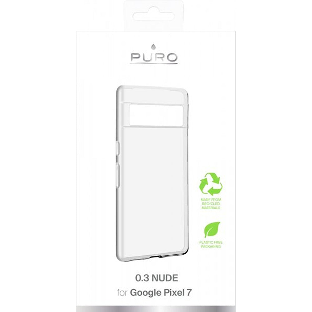 Puro Google Pixel 7 -kuori, läpinäkyvä (Nude)