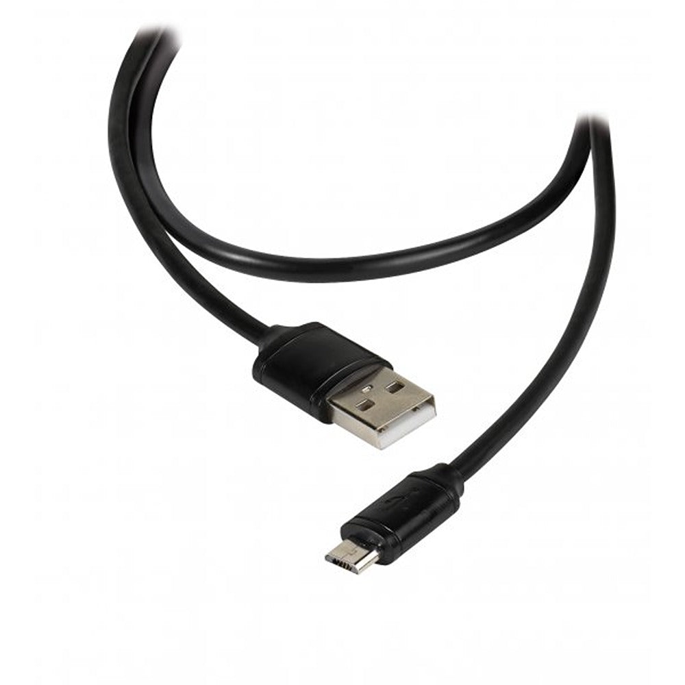 Vivanco Micro-USB lataus-/synkronointikaapeli 2 m musta