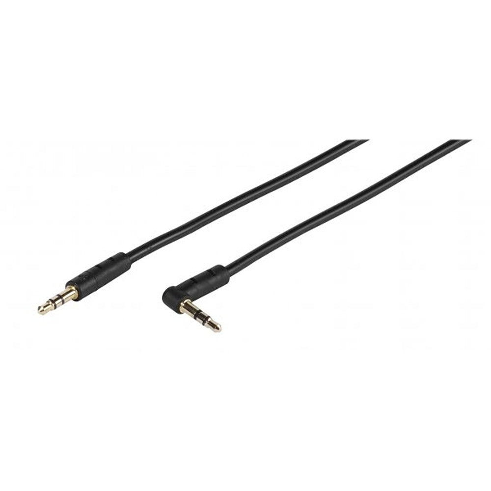 Vivanco Äänikaapeli 3.5mm Kulmikas 0.5 metriä