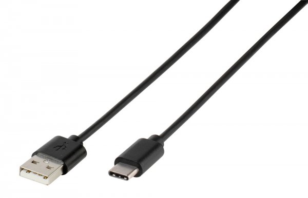 Vivanco Datakaapeli USB-A/USB-C 1.2m Musta