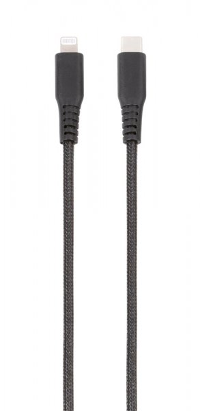 Vivanco Kaapeli Longlife Braided USB-C/Lightning 0.5m Musta