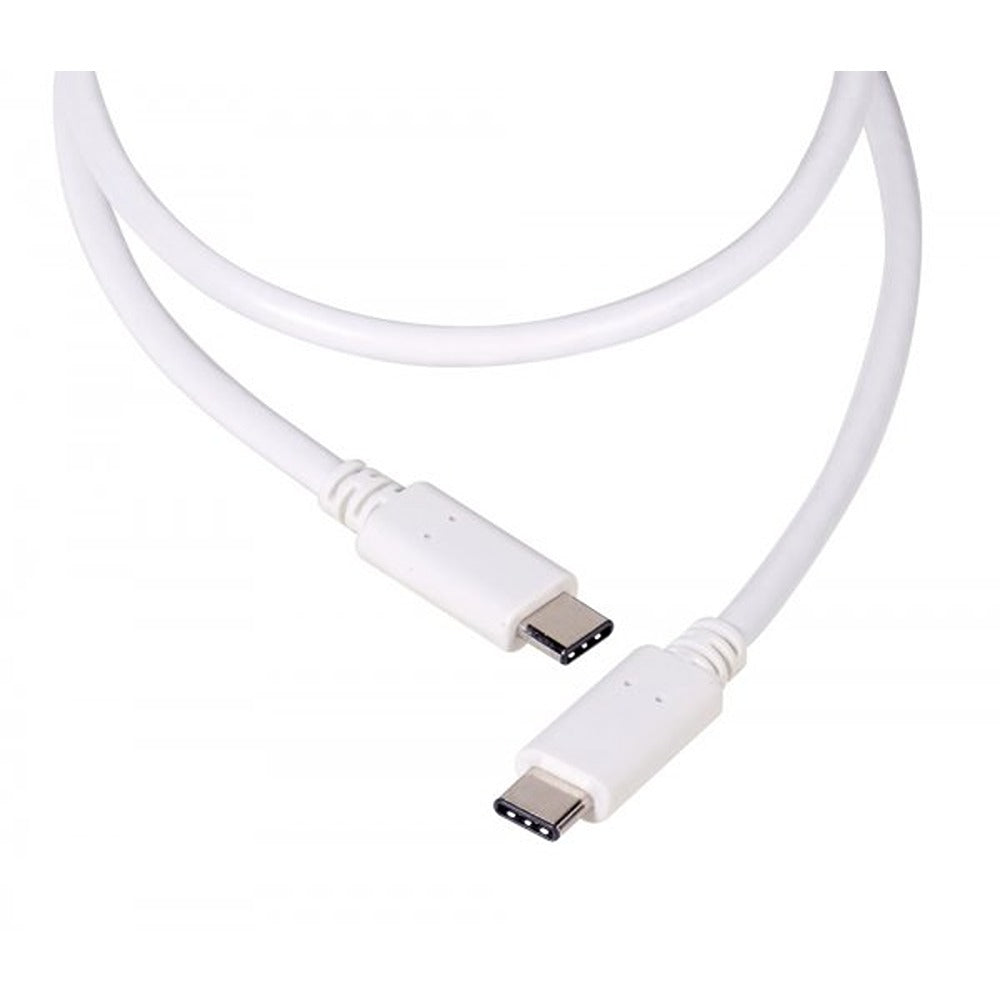 Vivanco Kaapeli Latauskaapeli USB-C/USB-C 2.0 0.5m Valkoinen