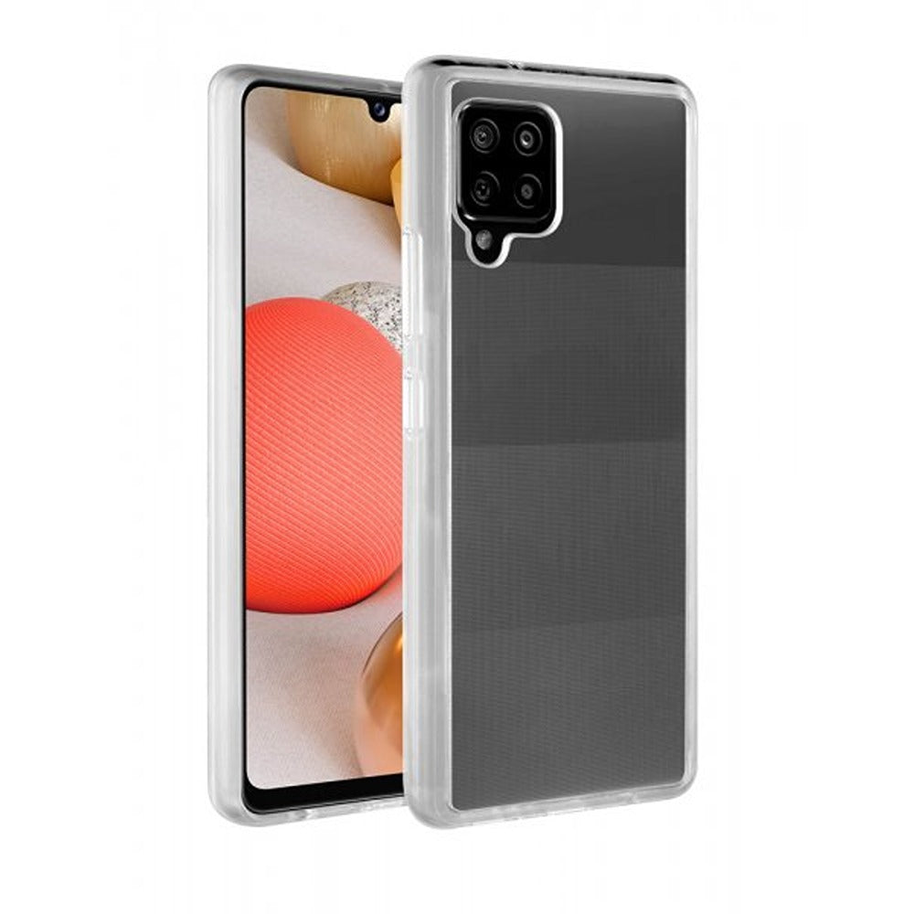 Vivanco Samsung Galaxy A42 5G Suojakuori Safe & Steady Läpinäkyvä