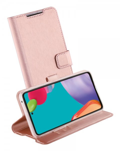 Vivanco Samsung Galaxy S23 FE Classic Wallet -kotelo, ruusukulta