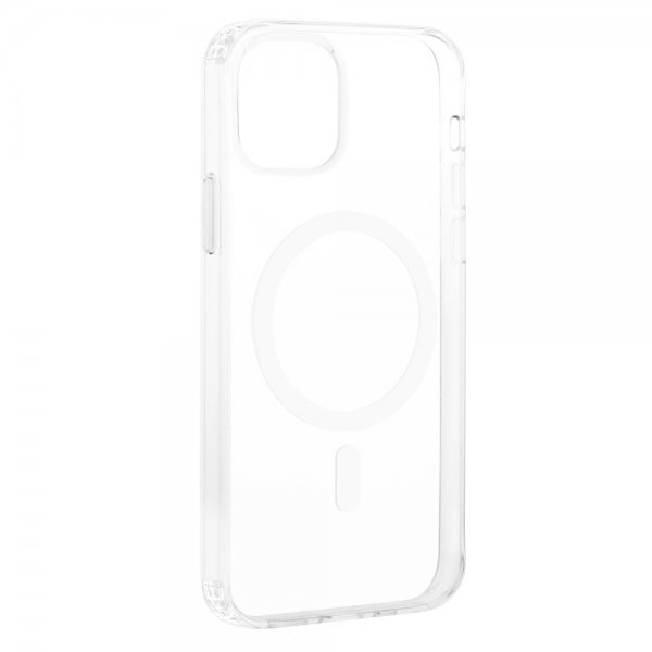 Vivanco iPhone 13 Pro -suojakuori Mag Steady MagSafe, läpinäkyvä