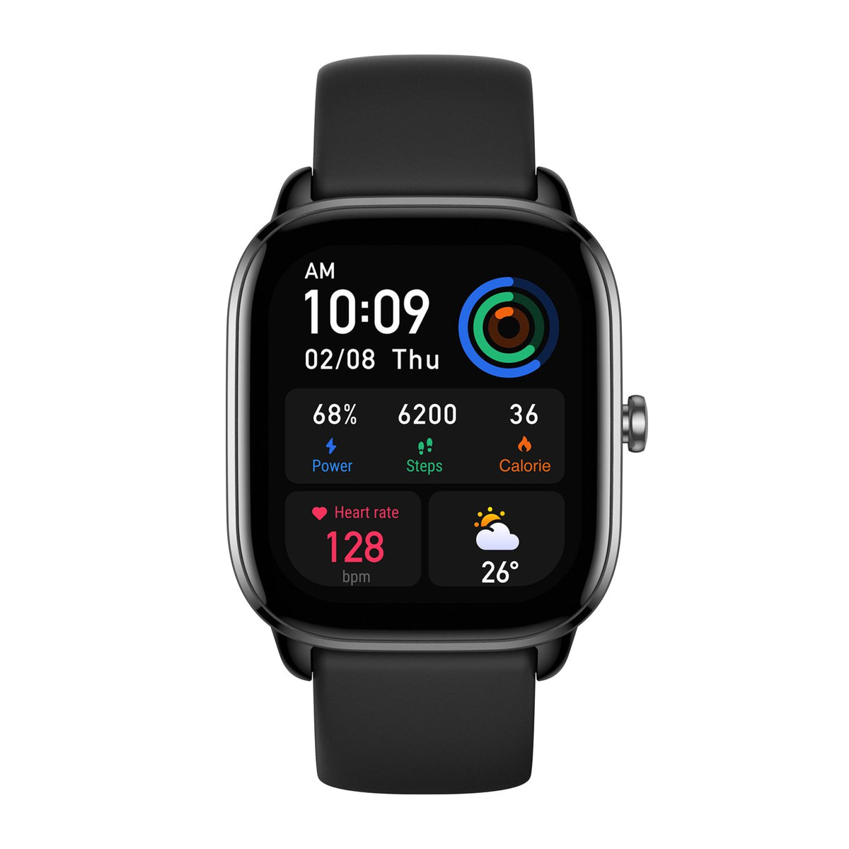 Käytetty Amazfit GTS 4 Mini Musta – Erittäin hyväkuntoinen