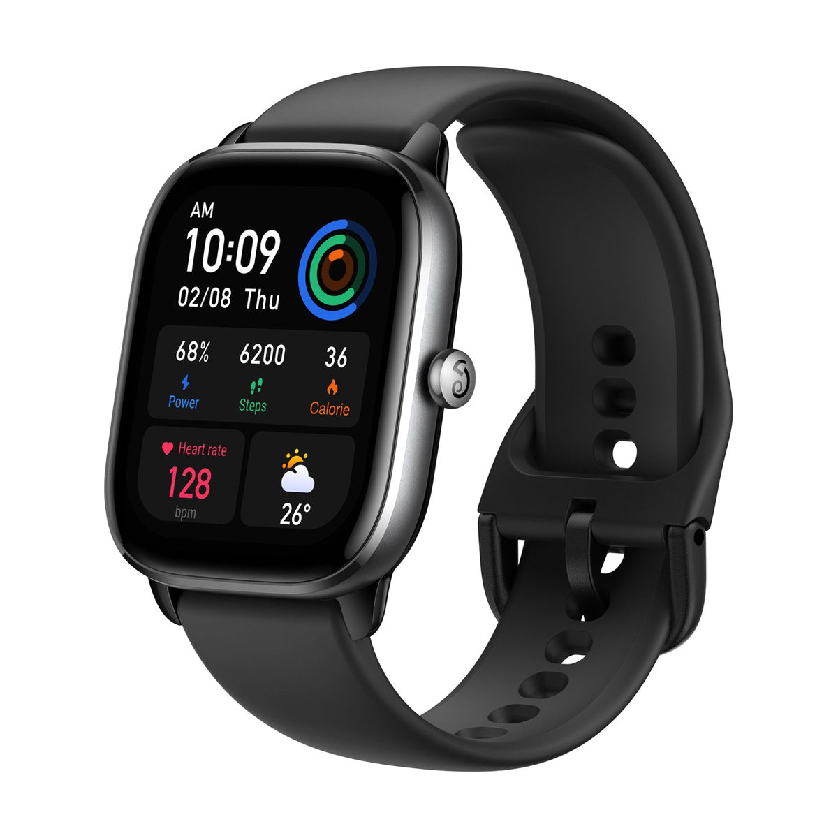 Käytetty Amazfit GTS 4 Mini Musta – Erittäin hyväkuntoinen