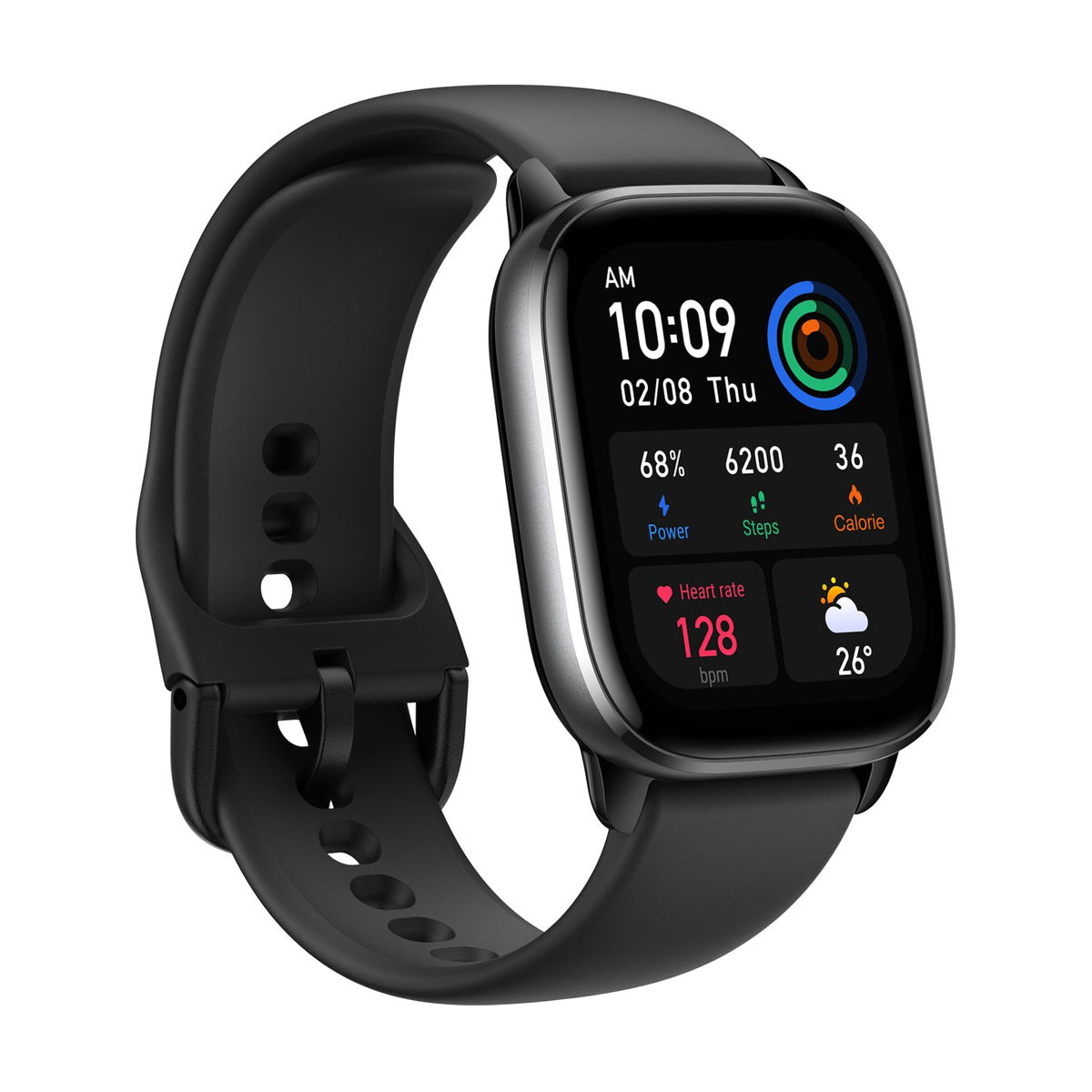 Käytetty Amazfit GTS 4 Mini Musta – Erittäin hyväkuntoinen