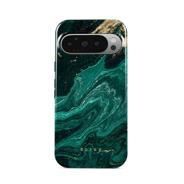 Burga Google Pixel 9 Pro XL Tough Emerald Pool -kuori