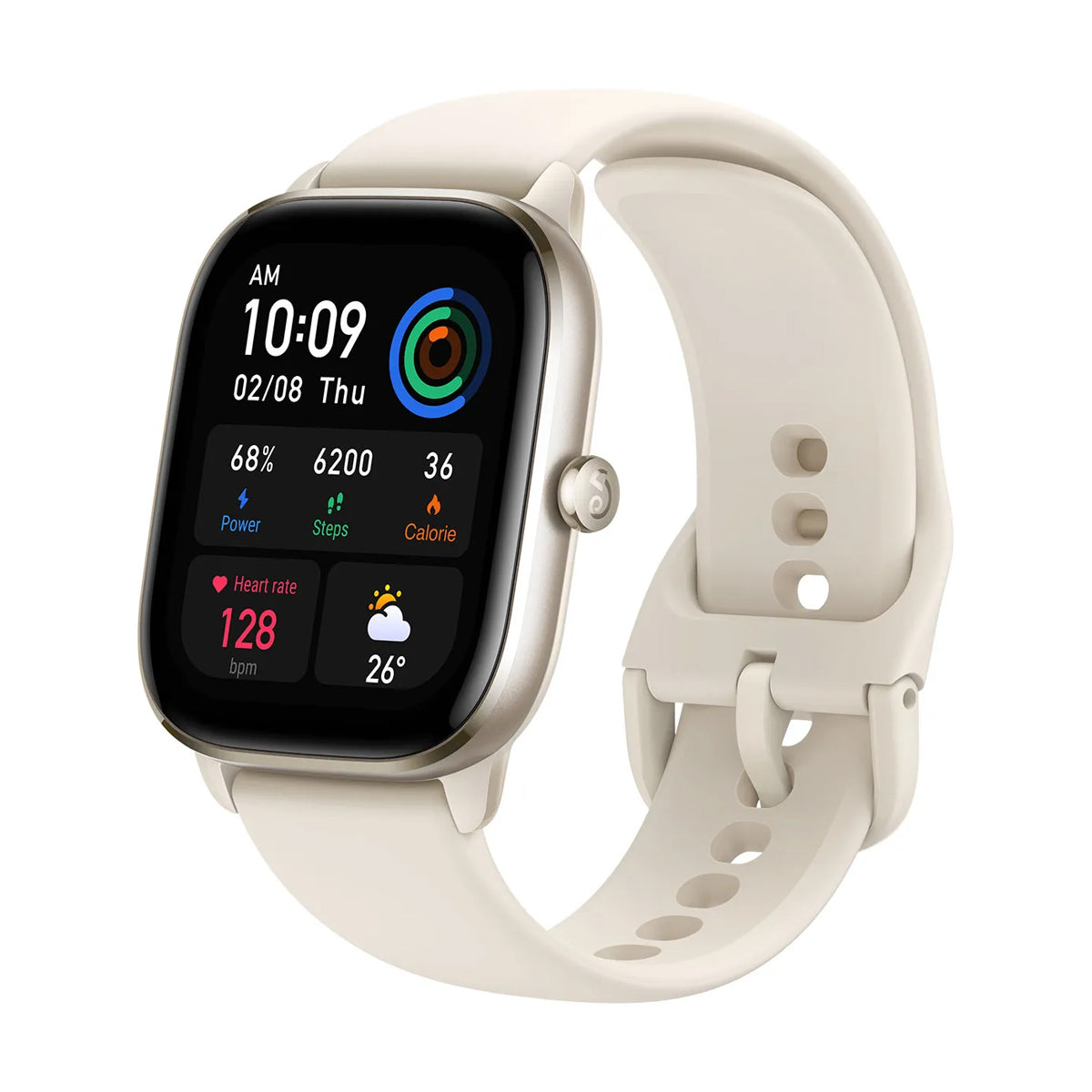 Käytetty Amazfit GTS 4 Mini Valkoinen - Erittäin hyvä kunto