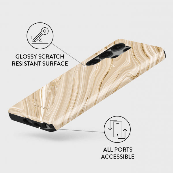 Burga Samsung Galaxy S25 Ultra Kuori Tough Full Glam