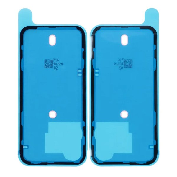 Itseliimautuva teippi iPhone 15 Pron taustaan